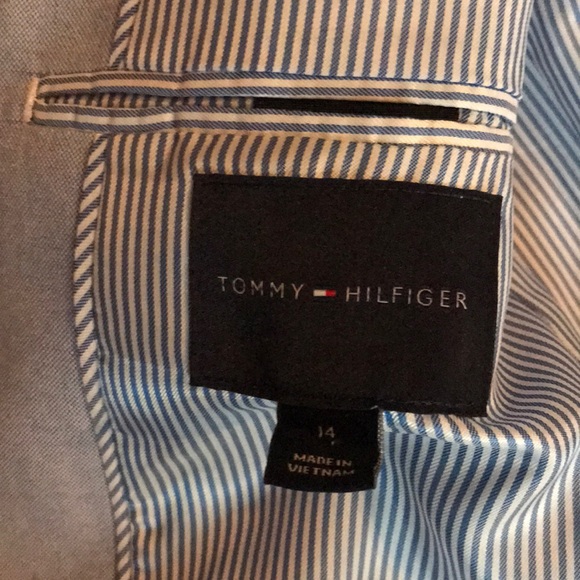 Tommy Hilfiger Boys' Oxford Blazer Jacket - Picture 5 of 7